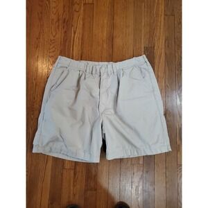 Wrangler Authentic Issue Mens Sz 44 Utility Chino 7" Beige Khaki Tan Shorts